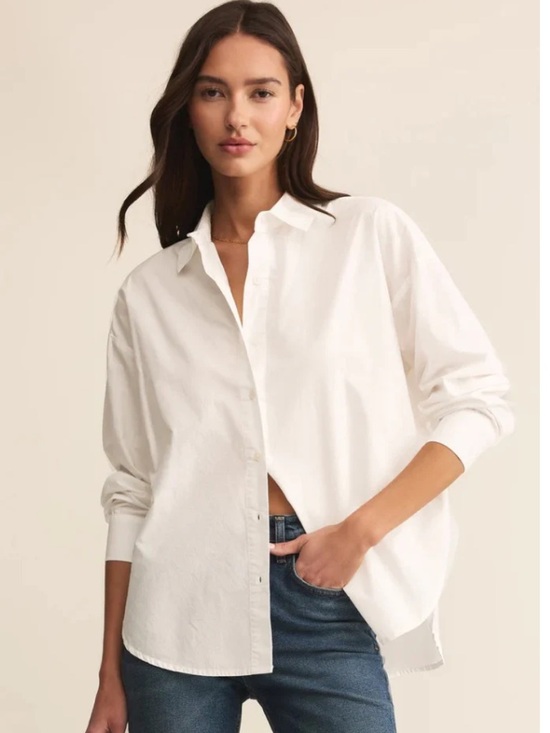 Reiss Tops - REISS Classic White Button-Down Shirt size 4 (S) boyfriend fit NEVER WORN